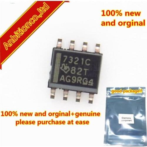 10pcs 100% new and orginal ISO7321CDR silk-screen 7321C SOP-8 Robust EMC, Low Power, Dual-Channel Digital Isolators in stock
