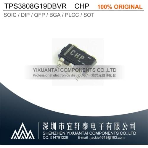 10pcs/lot 50pcs/lot 100pcs/lot Free shipping 100% original TPS3808G19DBVR TPS3808G19 3808G19 CHP SOT23-6