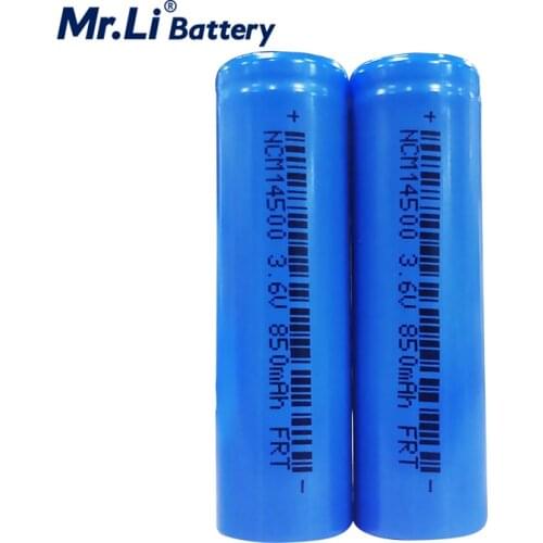 14500 3.7V 900mah Lithium-ion Cellule de Batterie Rechargeable Pour Appareil Ménager Jouet d'enfant LAMPE DE POCHE LED Détecteur