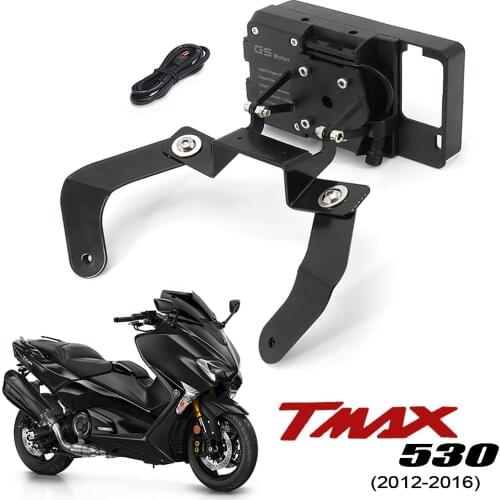 For YAMAHA TMAX 530 T-MAX 530 2012 2013 2014 2015 2016 Motorcycle Accessories Windscren Bracket Mount Smartphone GPS Holder