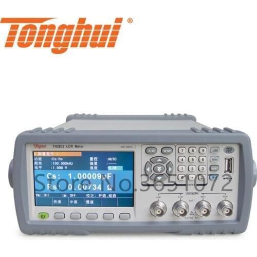 TH2832 LCR Bridge 20Hz-200kHz ESR Meter Resistance Component Test Equipment