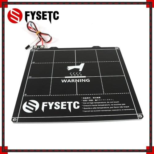 220*220mm 3D Printer MK3 Magnetic Heatbed 220X220mm 24V 3mm Wiring Thermistor Kit With Magnet For MK3 Ender 5 3D Printer Parts