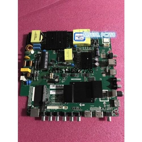 TP LED55K55U mainboard. MS638. PC758 screen 72000012 ytak