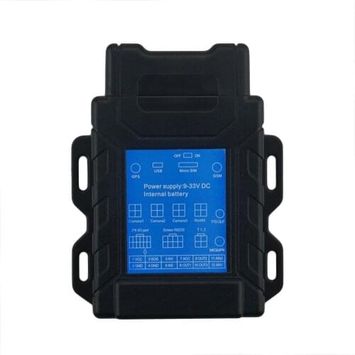 Multi-function Vehicle GPS Tracker GVT800 GPS Camera Vehicle Tracker Remotely Monitoring Two-way Communication Collision Alarm