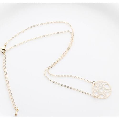 Fashion Necklace 1pc Heart Design Chain Pendants Choker Jewelry Decoration for Clothes Gift for Kids Women Necklace