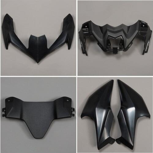 Motorcycle Front Upper Nose Headlight Fairing Cowls Cover Set ABS Unpainted For KAWASAKI Z 900 ZR900 2020 2021 Z900 Accessories