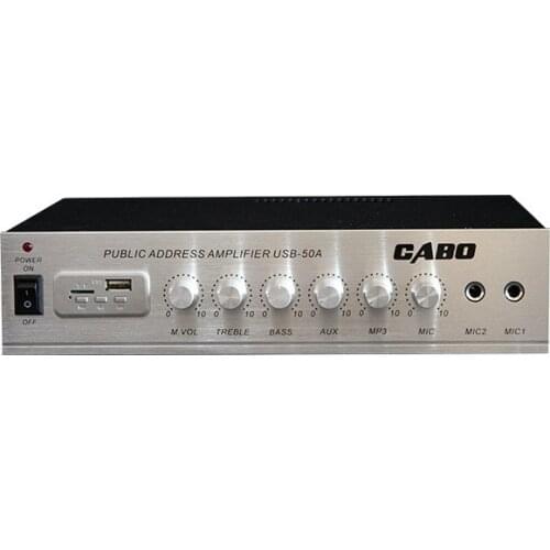 Support USB TF card USB-50A 50W constant pressure ceiling speaker constant pressure amplifier