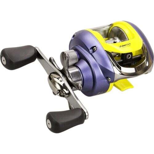 YOUMOSHI AEB200/201 7.2:1 12+1BB High Speed Baitcasting Reel Super Casting Fishing Drag Reel Braking Power Quality Reel Fishing