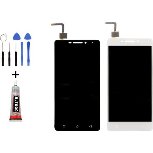 FOR Lenovo VİBE P1M LCD Display Touch Screen Replacement No Dead Pixel AAA + + + Quality