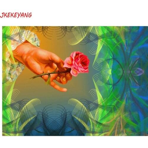 5D DIY square/round Diamond painting Rose Cross Stitch Diamond Embroidery Pattern Rhinestone J1867