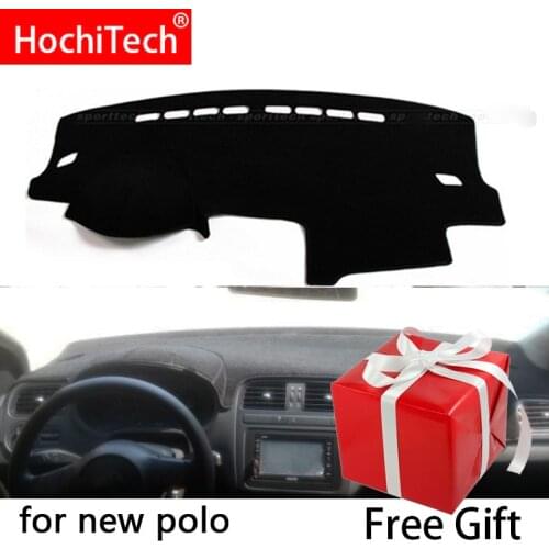 For Volkswagen Polo MK5 6R 2009 - 2018 Right and Left Hand Drive Car Dashboard Covers Mat Shade Cushion Pad Carpets Accessories