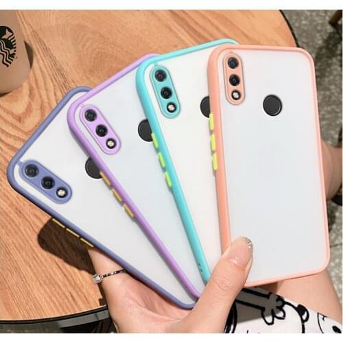 Phone Case For Huawei Nova 3i Case Shockproof Silicone Matte Candy Color Cover For Huawei Nova 3i Simple Cartoon Protector Cover
