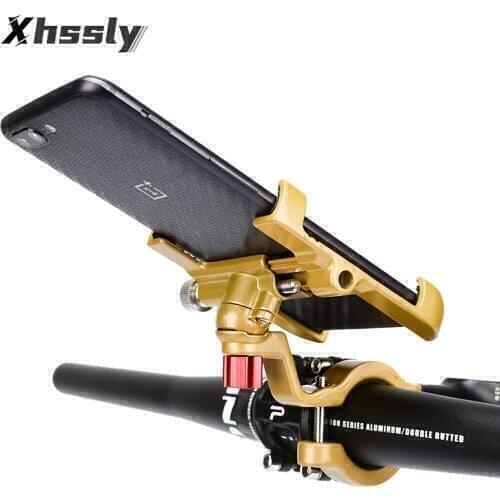 Motorcycle Bicycle Phone Holder Handlebar Mount Bracket For HONDA pcx 150 KAWASAKI zzr 400 KTM 250 exc SUZUKI sv moto BMW f700gs