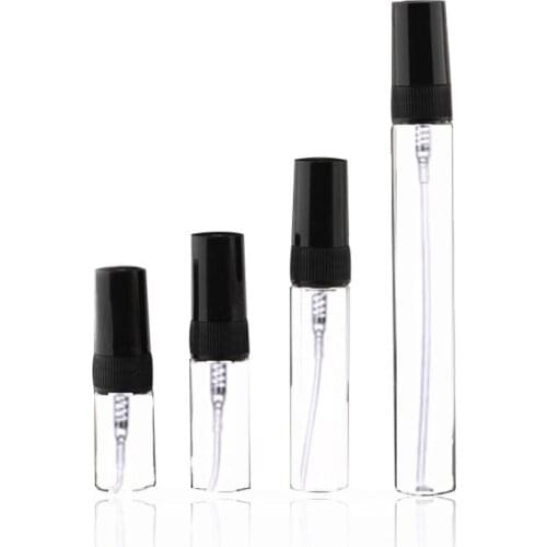 Perfume Bottle 2ml 3ml 5ml 10ml Miniature Portable Perfume Glass Spray Bottles Liquid Atomizer Sprayer Travel Subpackaging
