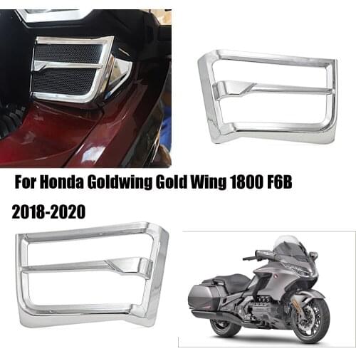 Motorcycle Accessories For Honda Gold Wing 1800 F6B GL1800 2018+up 2019 2020 NEW Front Chrome Speaker Grille