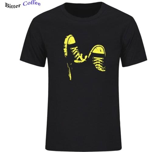 2019 NEW 100% cotton casual short sleeve skate shoes men T shirt cool summer cool men t shirt O neck Top Tee plus size