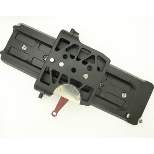 New HONTOO Quick Release Sliding Baseplate 19mm Rod Rail Support System