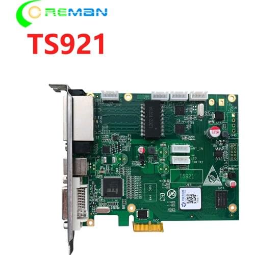 Wholesale price indoor outdoor full color led video wall led display sending card Linsn TS802D TS802 TS921