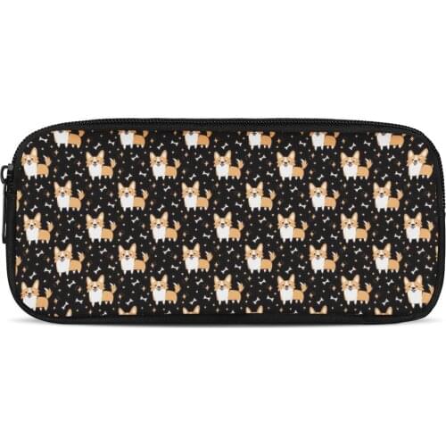 Pencil Bags Designed Custom DIY Dog Pet Designed 3D Print Customer DropShipping