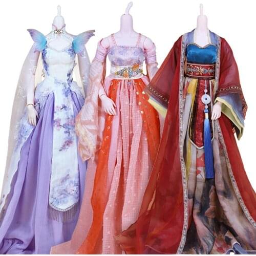 DBS BJD 1/3 Doll Ancient Chinese style dress suit for only 62cm articulated doll SD