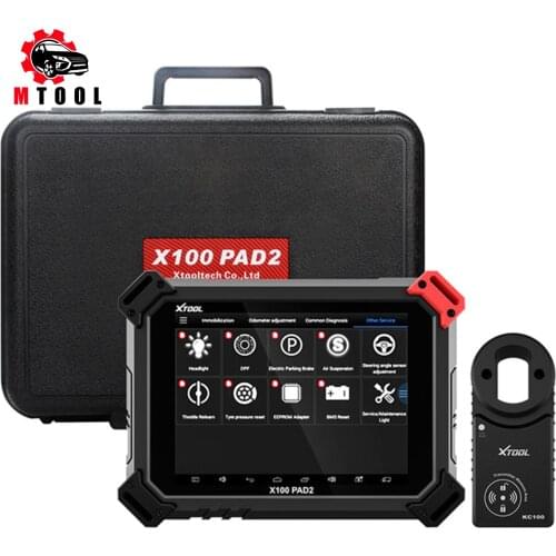 XTOOL X-100 X100 PAD 2 PAD2 Wifi Key Programmer Special Functions Expert Update Version of X100 PAD2 Pro Auto OBD OBDii Scanner