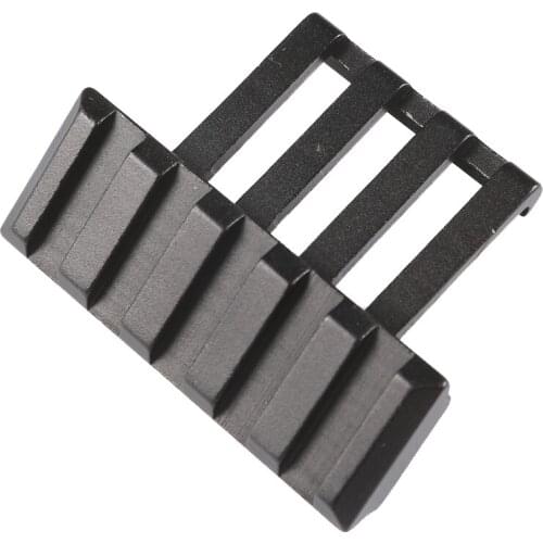 Tactical 5 Slots Side Rail 30 Angle Offset 20mm Picatinny Rail Mount Weaver Low Profile Adapter Sight Laser Fit Keltec Sub 2000