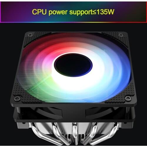 LX0B 120 MM Case Fan Optimized for Static Pressure case Fan Semi-Passive 0-2000 RPM DC 12V PWM 4Pin LED Fan Black