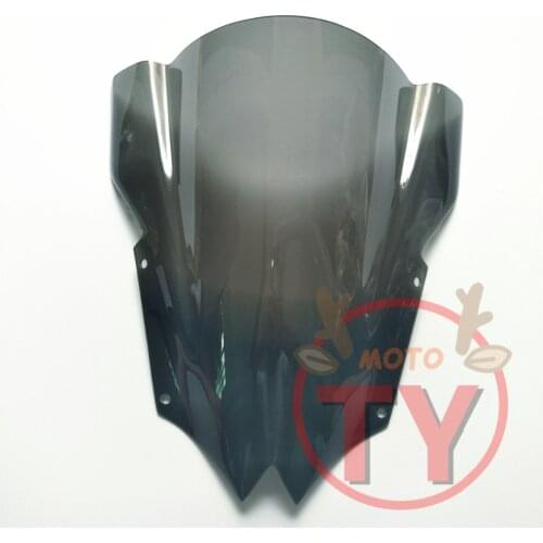 Motorcycle For Yamaha YZF600 R6 08-14 YZF 600 2008-2014 Windshield Bubble Windscreen Smoke Black Clear Acrylic Wind Deflectore