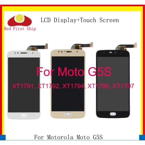 10Pcs/lot LCD Display For Motorola Moto G5S LCD For Moto G5S XT1793 XT1794 XT1792 Disaplay Screen Touch Digitizer Assembly