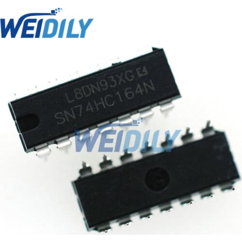 10PCS 74HC164 SN74HC164N 74HC164N DIP-14 New IC