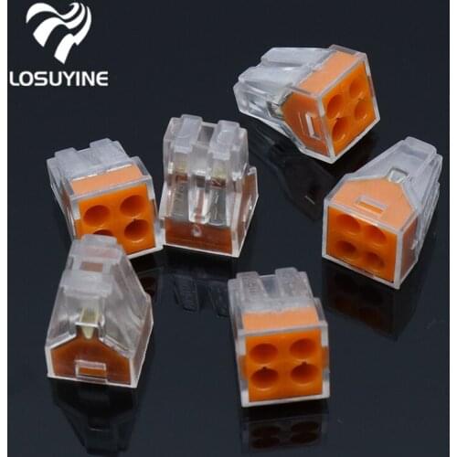 10 pcs PCT-104 Building wiring terminal connector / wire connector 1-2.5mm2