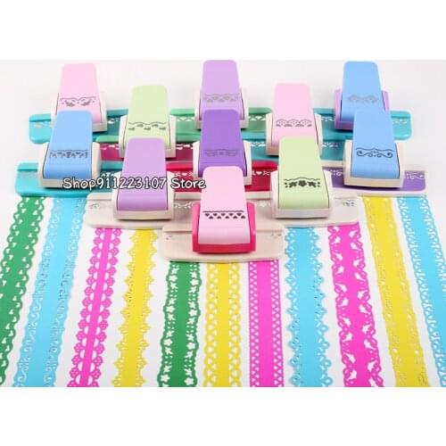 11 kind New fancy border punch S flower design embossing Punch scrapbooking handmade edge device DIY paper cutter craft Handmade