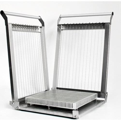 300*300mm Manual Caker chocolate cutting machine, stainless steel bar cutter chocolate guitar soft sweets cutter