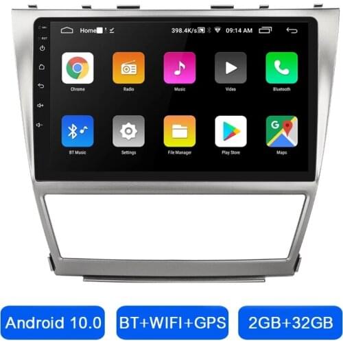 Android 10.1 car multimedia mp5 player GPS navigation auto stereos Head Unit Player 2+32G Wifi for Toyota Camry 2007 - 2011