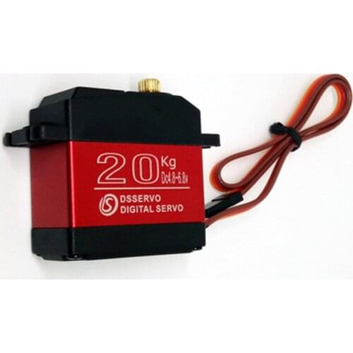 20KG DS3218 digital servo baja servo high torque and speed 0.09S metal gear for 1/8 1/10 Scale RC Cars