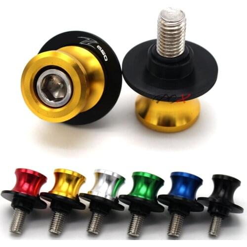 For Kawasaki Z650 Z 650 NINJA 650 2017 Motorcycle CNC Frame Stands Screws sliders Swingarm Spools Slider Modified accessories M8
