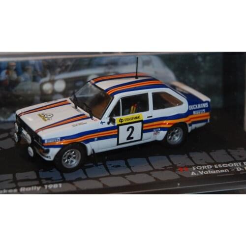 IXO 1:43 Ford Escort RS 1800 1981 2# Collect die casting alloy car models