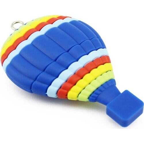 Cute usb flash drive girl gift 8g16g32g game blue hot air balloon funny cartoon creative usb flash drive stick pen drive sports