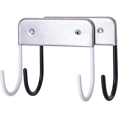 Stainless Steel Wall Mount Ironing Board Holder White / Black Optional For Space Saving Wall Rack Hanging Hardware