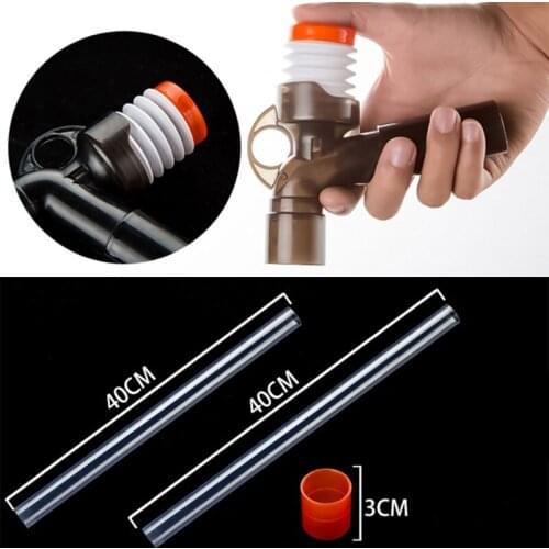 2021 New Aquarium Water Changer Manual Suction Device Sand Washing Pump Siphon Cleaning Tool