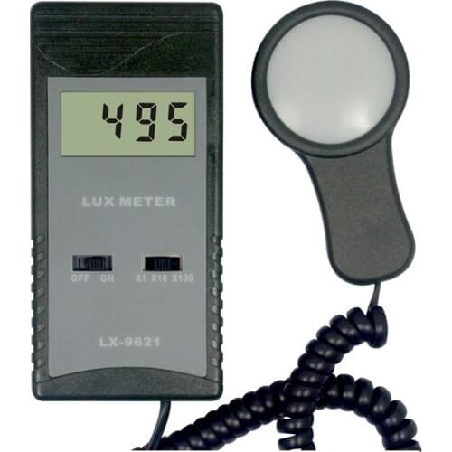New professional High Quality Digital Light Lux Tester LX-9621 Max 50,000 High Precision Accuracy llumination Meter Photometer