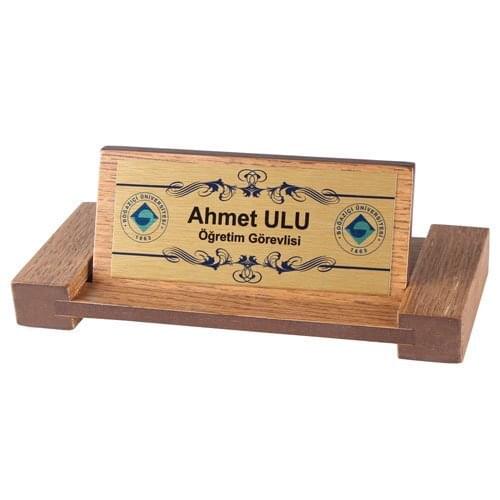 AC74-C Walnut Wood Table İsimliği