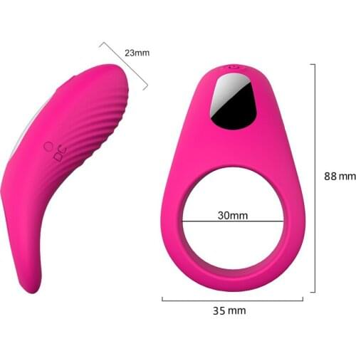 Rechargeable Delay Cocking Vibrating Couple Sex Products Men Vibrator Delay Premature Ejaculation Massager Lock Fine Sex Toy