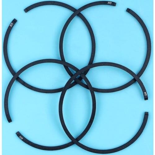 4Pc/lot 38mm Piston Ring Rings For STIHL MS180 018 MS 180 Chainsaw Replacement Spare Parts 1130 034 3002