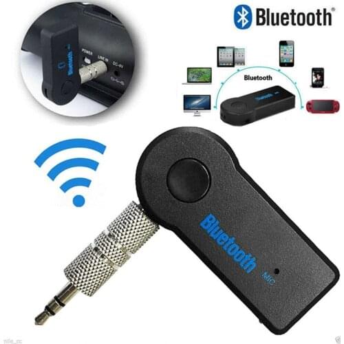 Practical Bluetooth Aux Car Kit Music Audio Sync 2021 Phone Tablet Laptop System Accessory