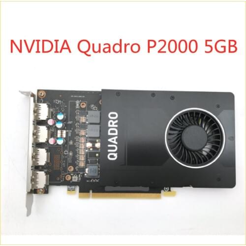 Quadro P2000 5GB Original Graphics Card Professional Graphics For NVIDIA Multi-screen Design 3D Modeling Rendering Graphics Card