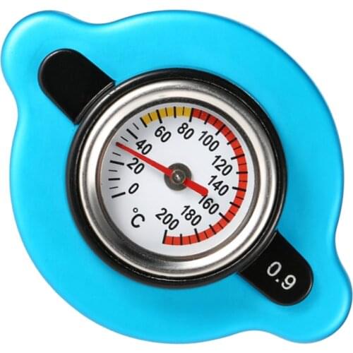 REAL BULE 1.3 Bar Thermostatic Radiator Cap Pressure Rating with Temperature Gauge