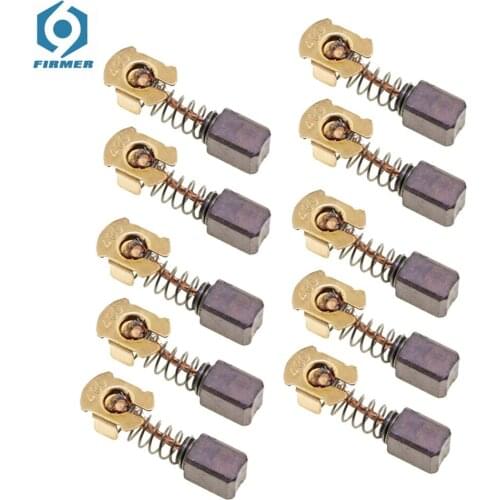 7*7*10mm 10pcs Carbon Brushes For 18v Angle Grinder Suitable For CB-430 BGA-450 BGA-452 DGA-452 GA-400 BGA-402 Hight Quality