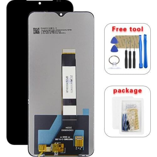 6.53" For XIAOMI MI POCO M3 LCD Display Touch Screen Digitizer For Xiaomi Redmi 9T LCD M2010J19CG M2010J19CI Assembly Frame