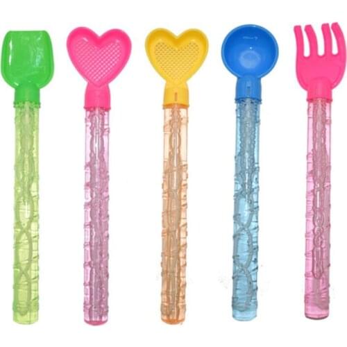 Lots 36pcs Child Kids Outdoor Toys Bubble Machine Bar Sticks Without Water Soap Bubble Beach Party Favors Best Gift